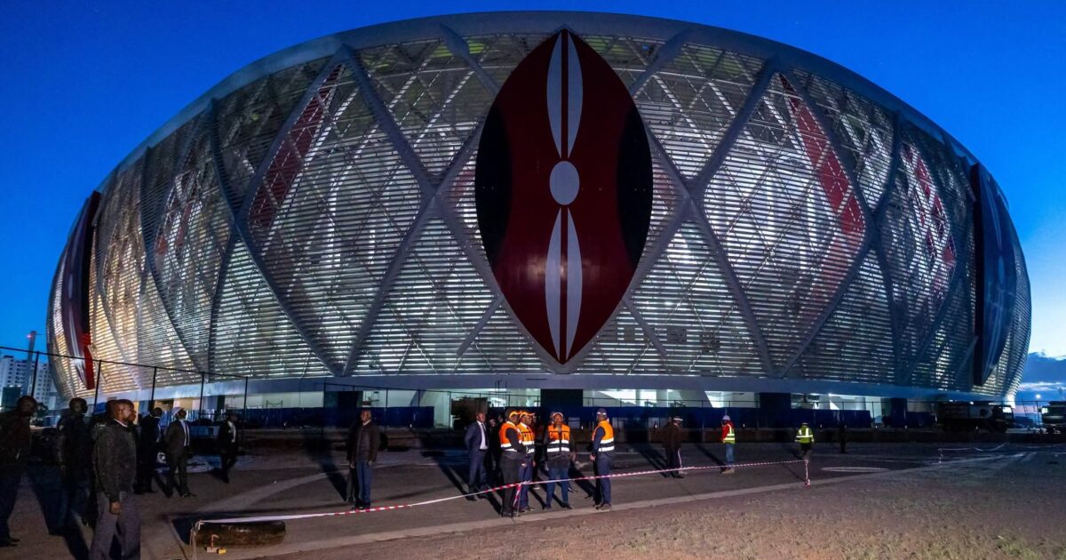 The magnificent 60,000 seater Talanta Sports City along Ngong Road, Nairobi, is near ready.